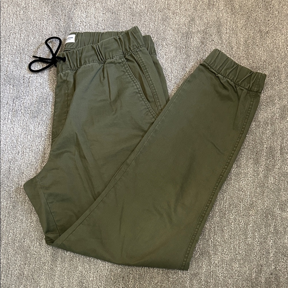 Olive Green Men’s Jogger Pants